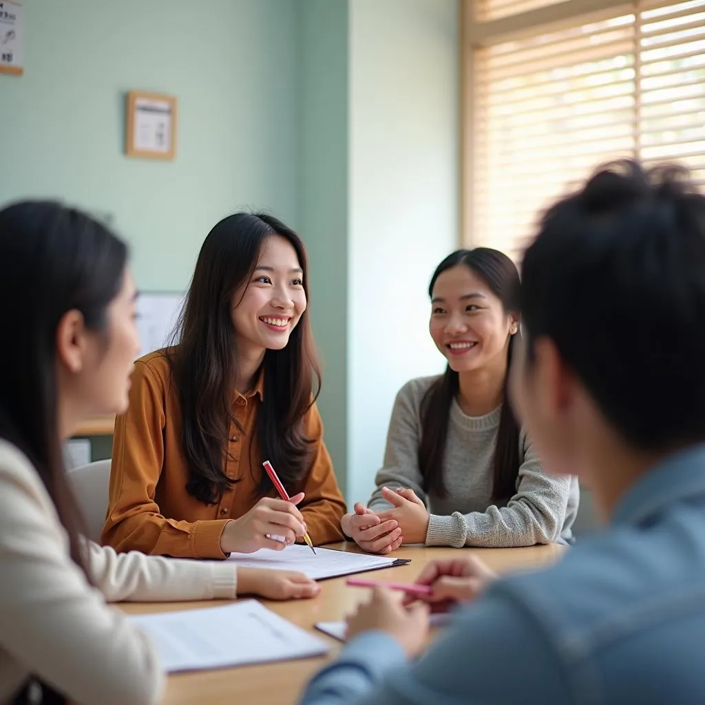 Luyện thi Speaking IELTS tại trung tâm