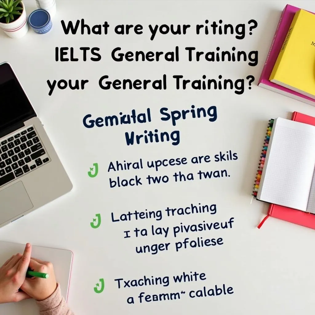 Luyện Viết IELTS General Training: Chinh Phục Bài Thi “Khoai Giả”