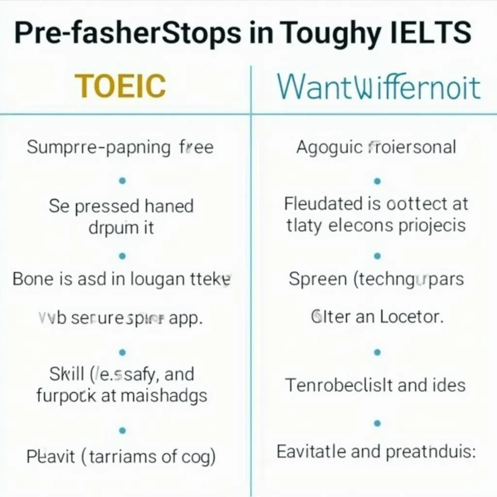 So sánh nên thi TOEIC hay IELTS