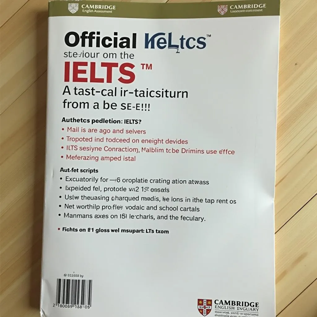 Sách Luyện Thi IELTS Chính Thức