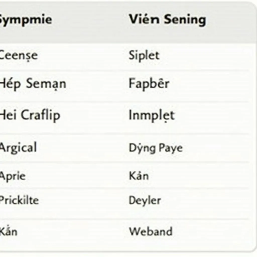 Ví dụ về paraphrase bằng từ đồng nghĩa