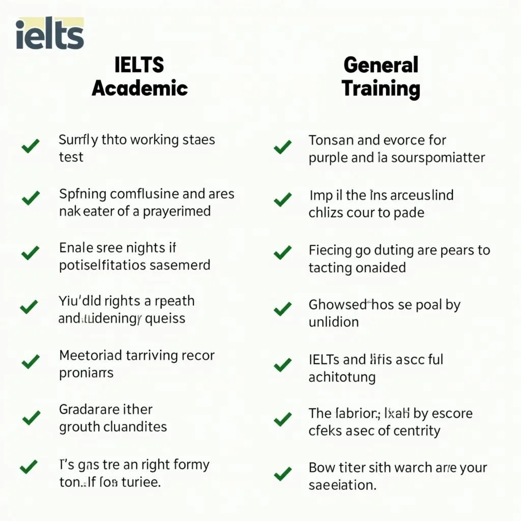 Phân biệt IELTS học thuật và tổng quát