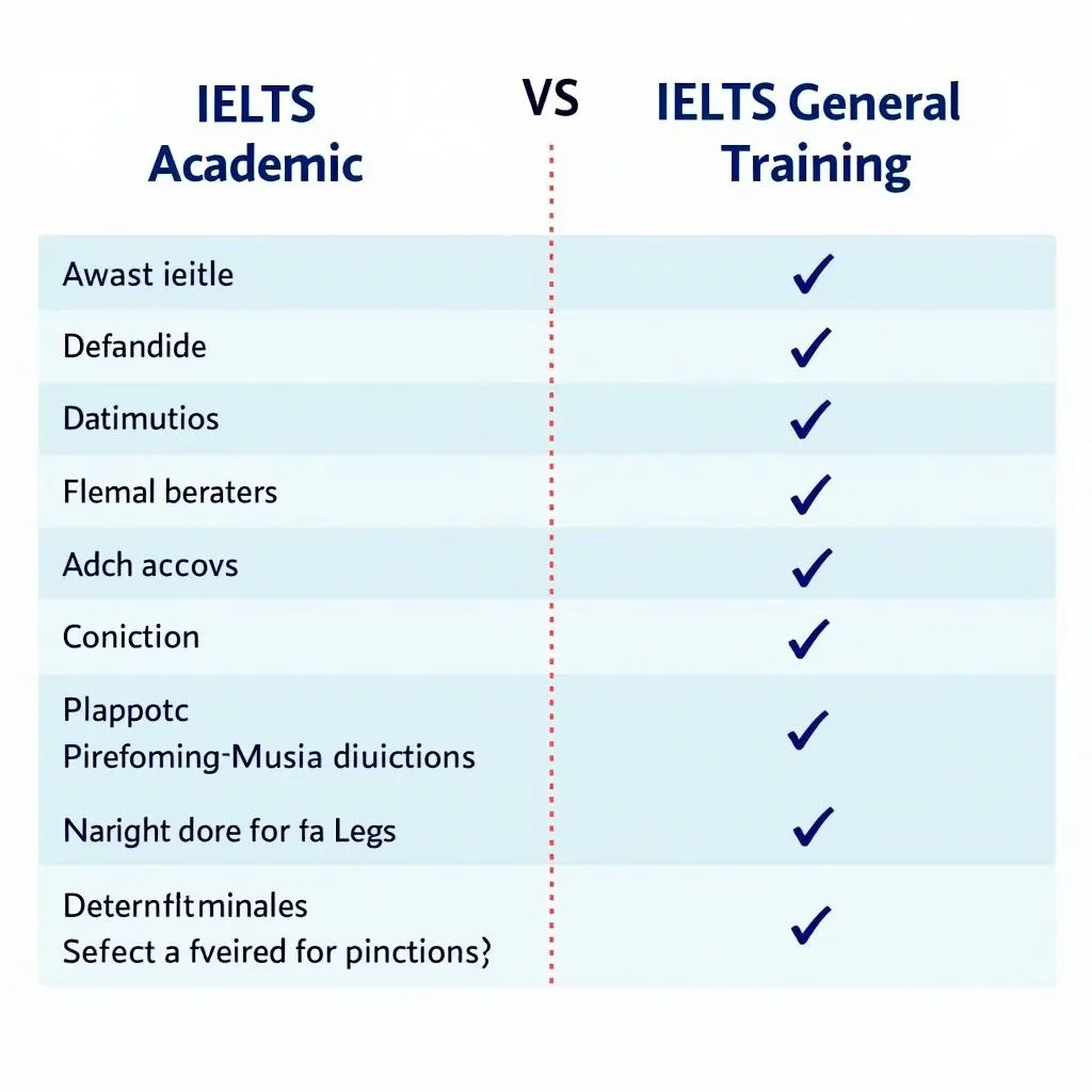 So sánh IELTS Học Thuật và IELTS Tổng Quát