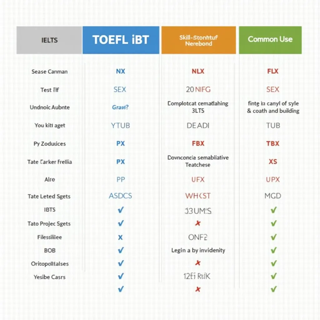 Phân biệt IELTS và TOEFL iBT