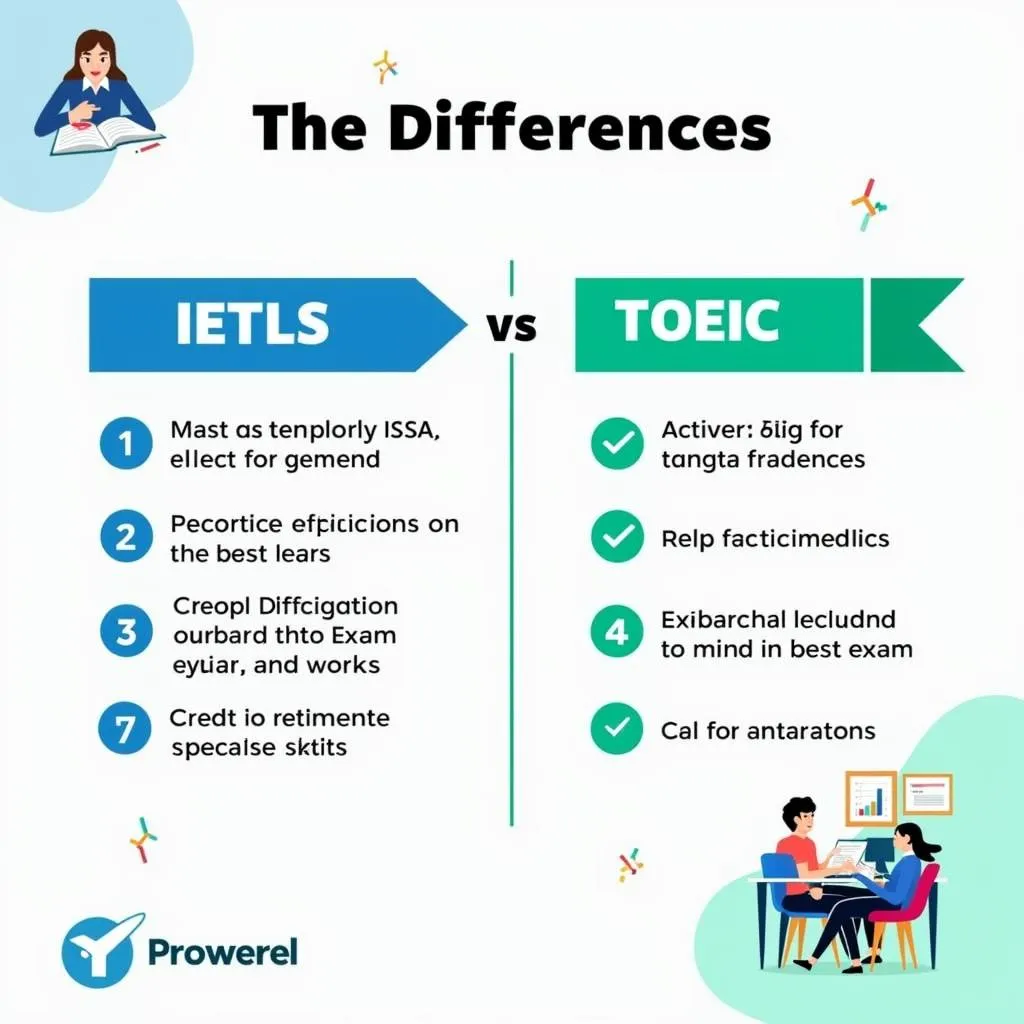 IELTS Khác Gì Với TOEIC: Tìm Hiểu Kỳ Thi Phù Hợp