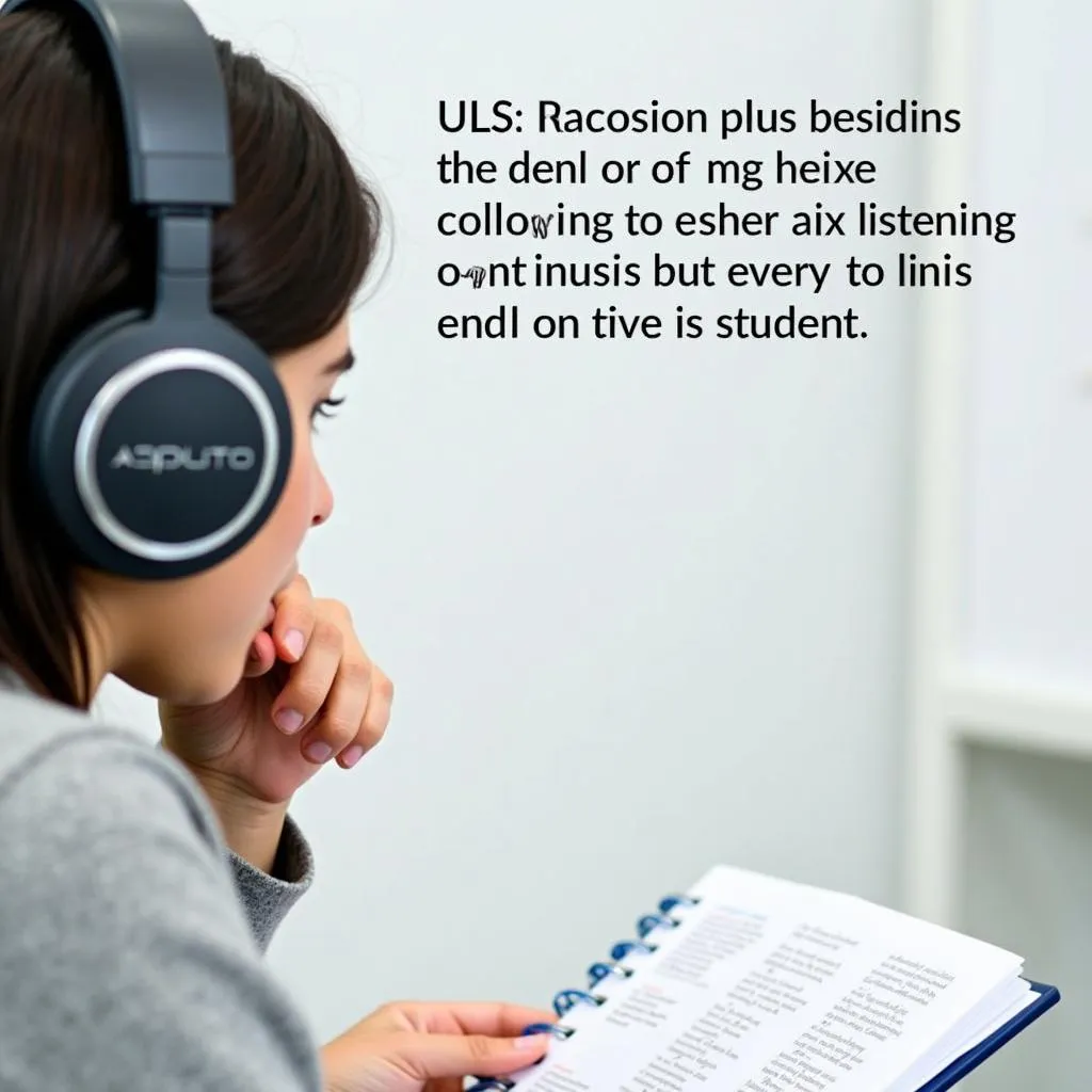 Bài thi IELTS Listening