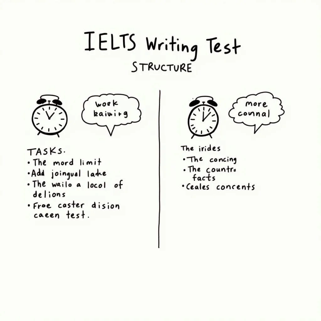 Phân tích cấu trúc bài thi IELTS Writing