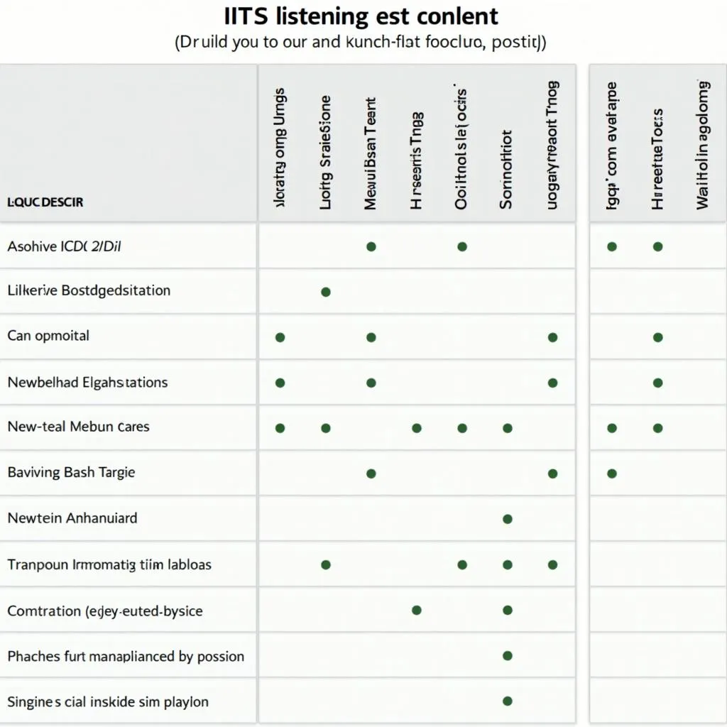 Phân tích đề thi IELTS Listening