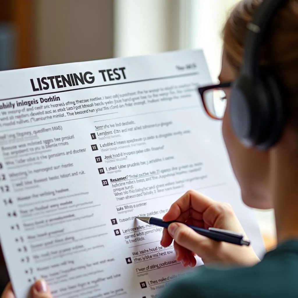 Phân tích đề thi IELTS Listening