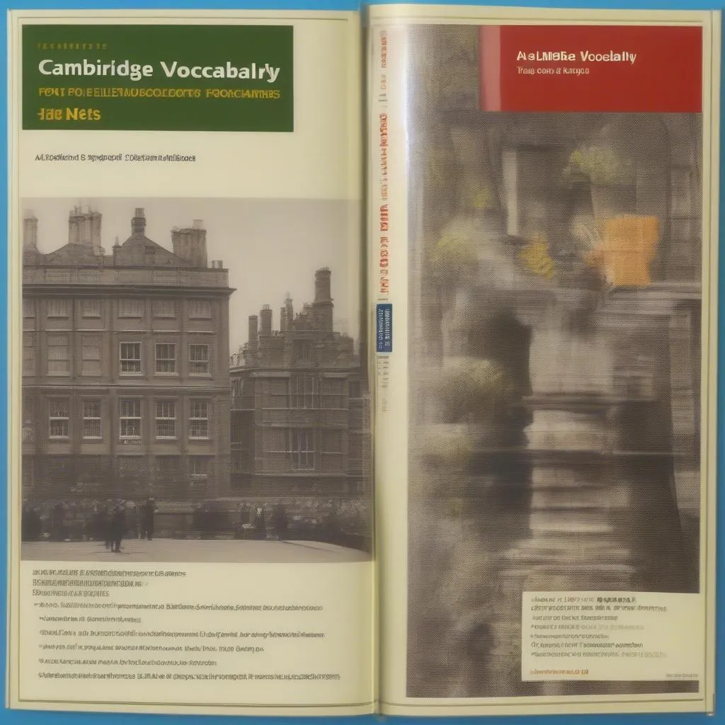 Sách Cambridge Vocabulary for IELTS