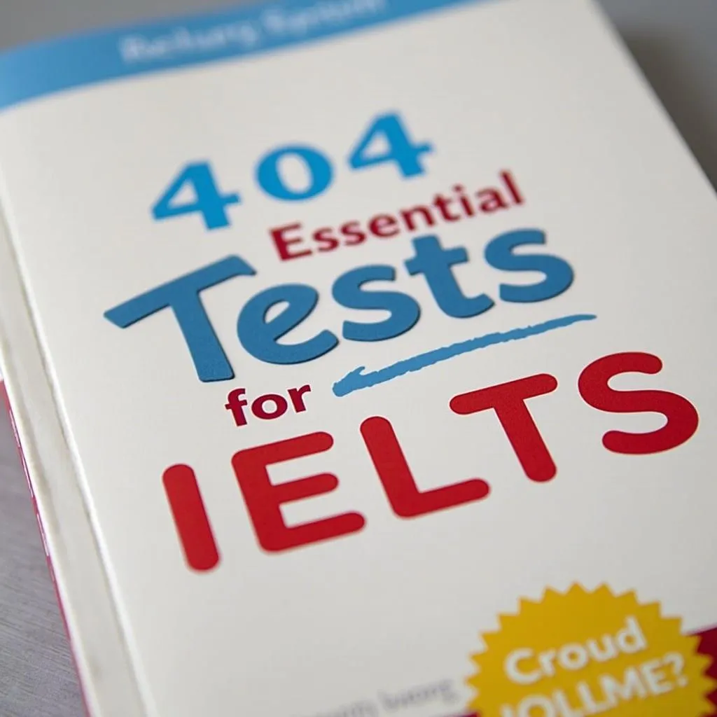 404 Essential Tests for IELTS: Bí Kíp Luyện Thi IELTS Hiệu Quả