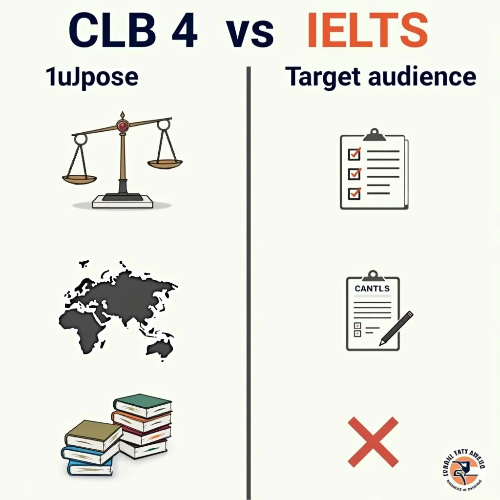 So sánh CLB 4 và IELTS