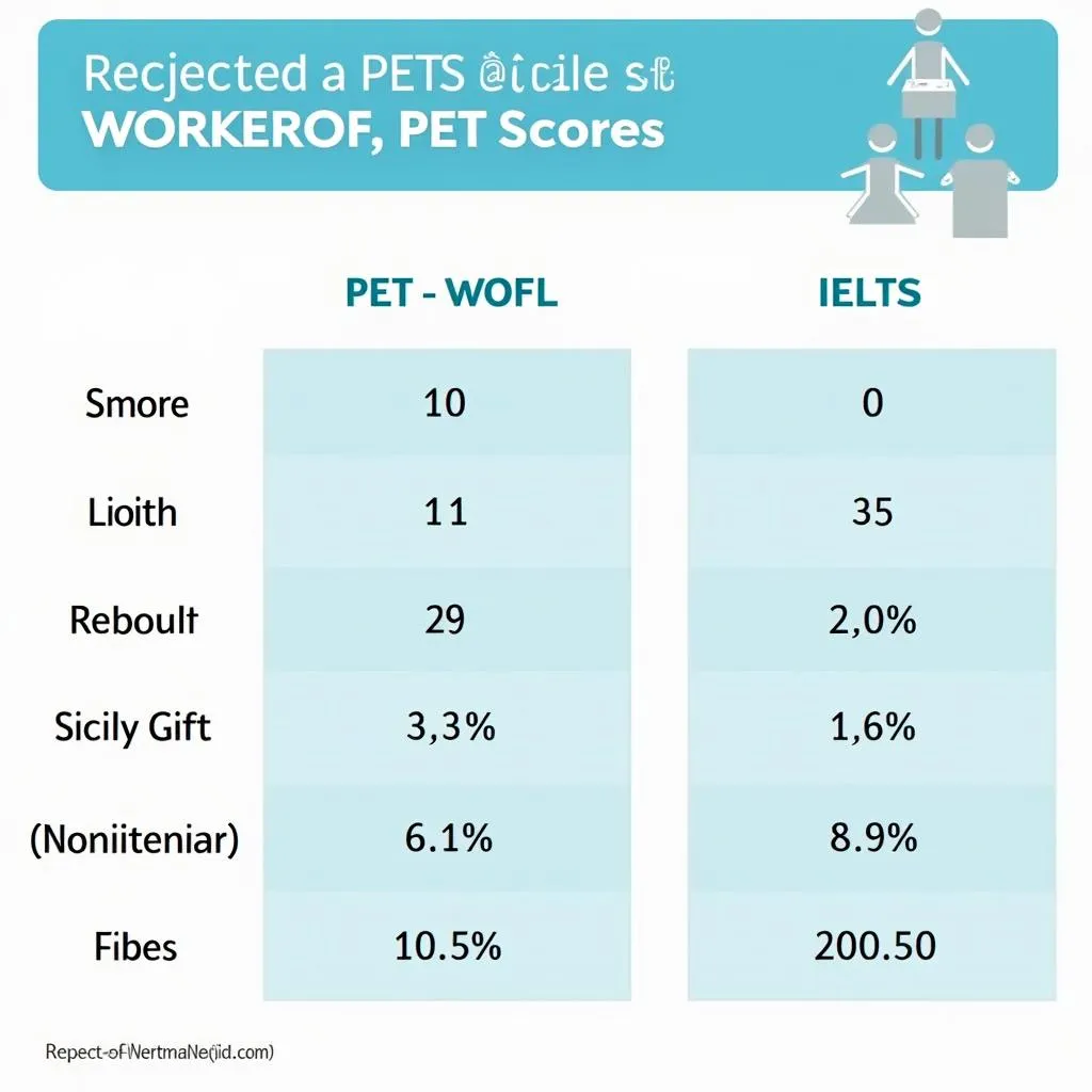 So sánh điểm PET và IELTS