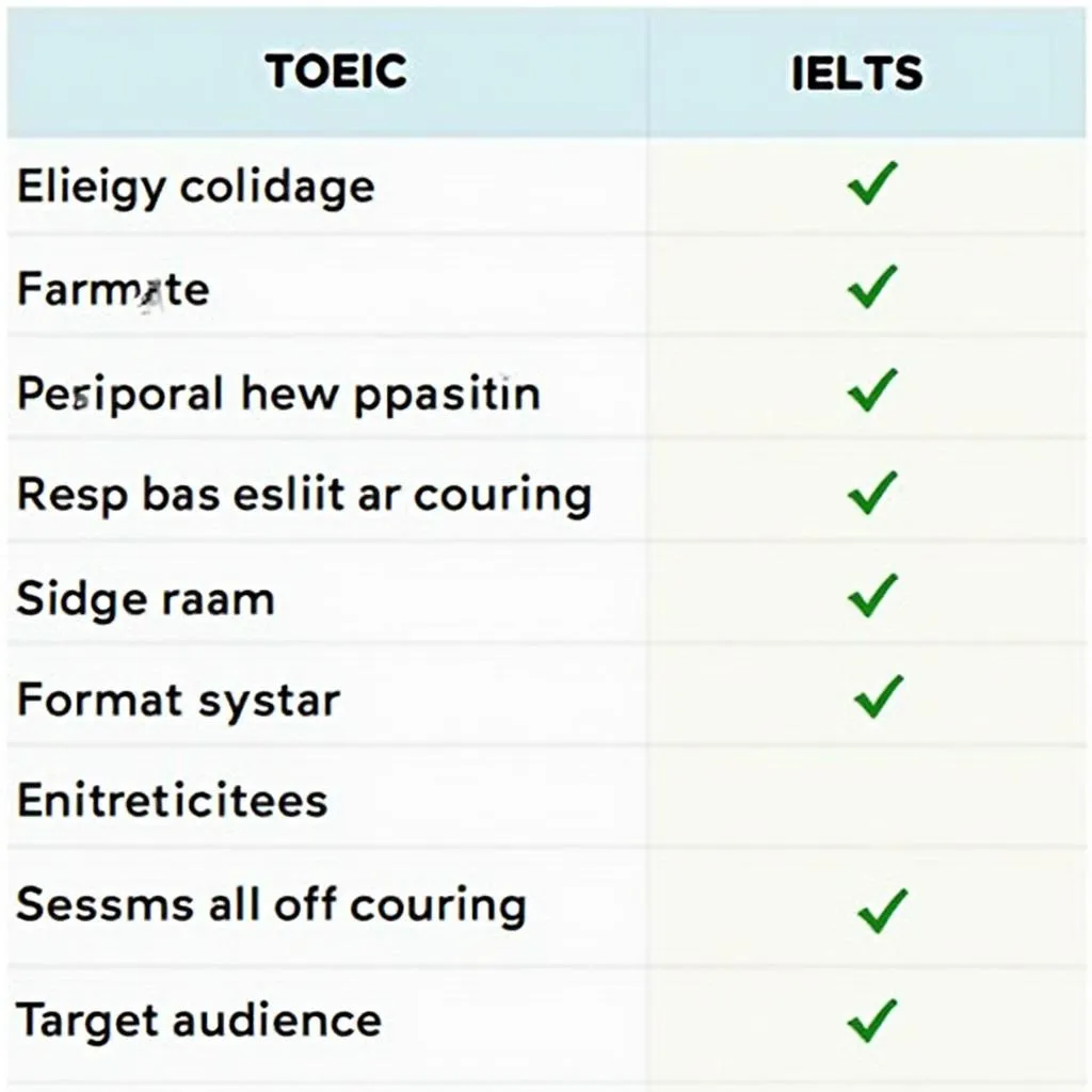 So sánh TOEIC và IELTS