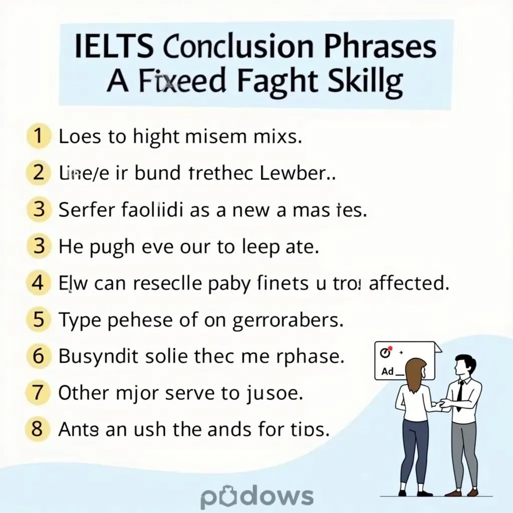 Ứng dụng IELTS Conclusion Phrases hiệu quả