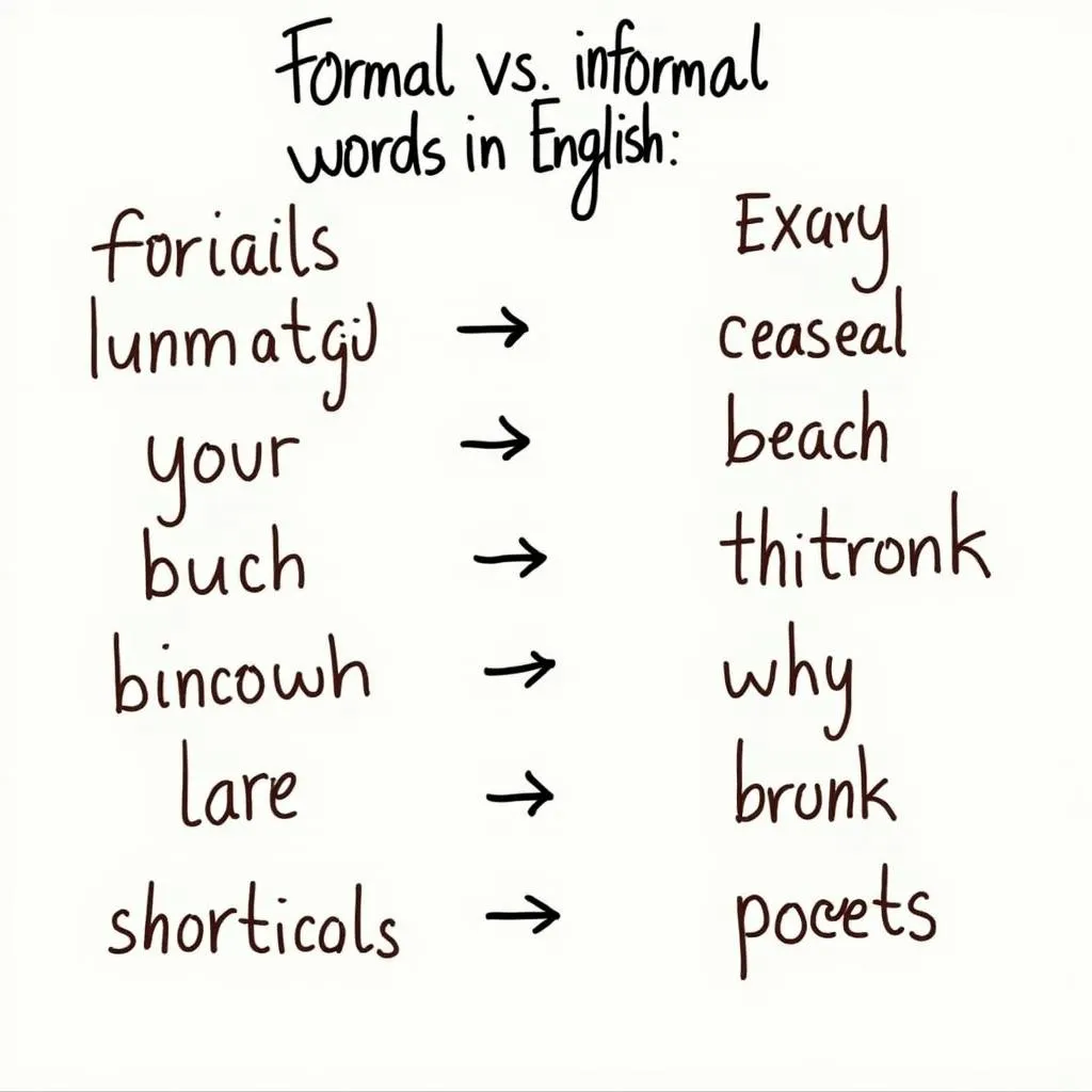 Luyện Tự Tin Sử Dụng Formal and Informal Words trong IELTS Writing