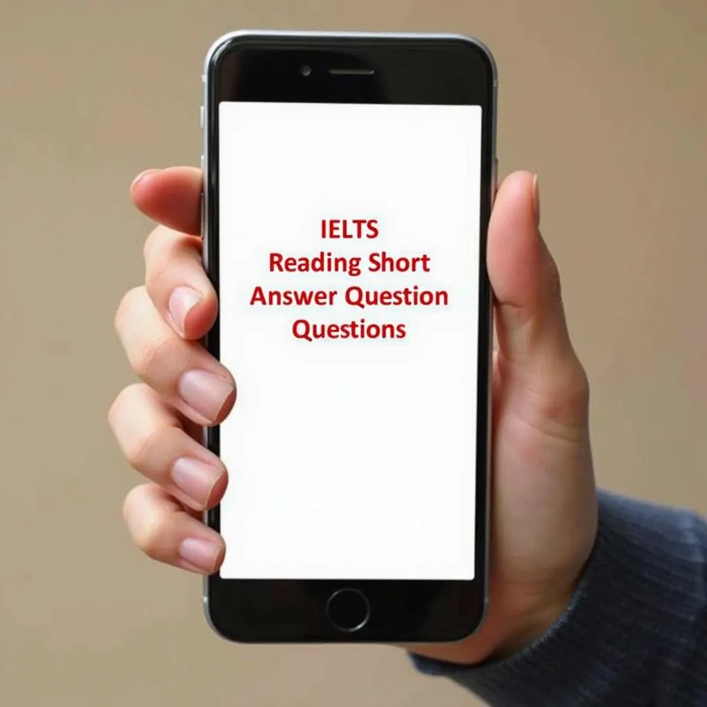 Tài liệu luyện thi IELTS Reading Short Answer Questions PDF