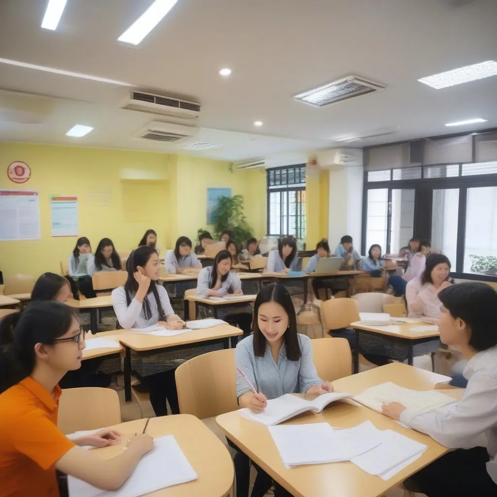 IELTS preparation center in Hanoi