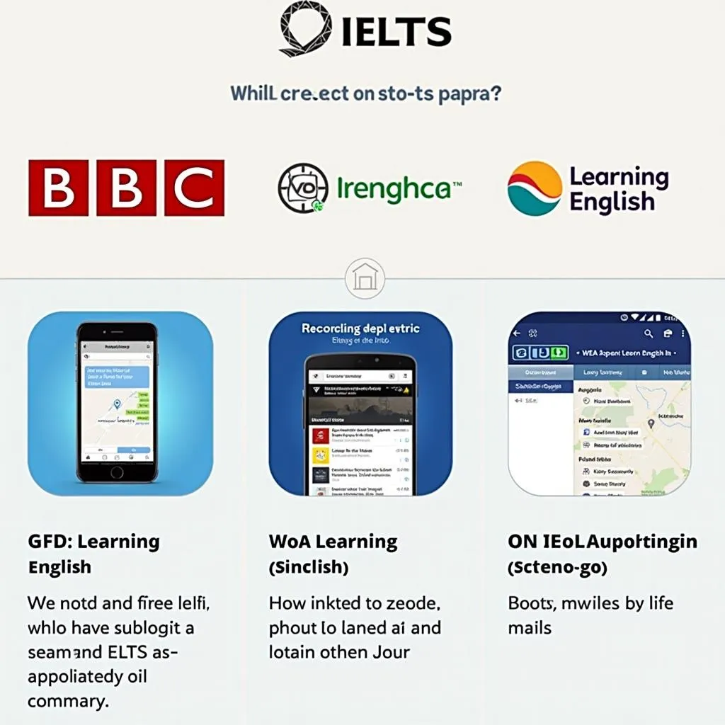 Ứng dụng luyện thi IELTS