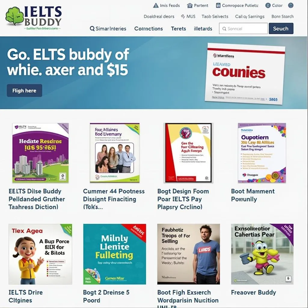 Trang web học IELTS Buddy