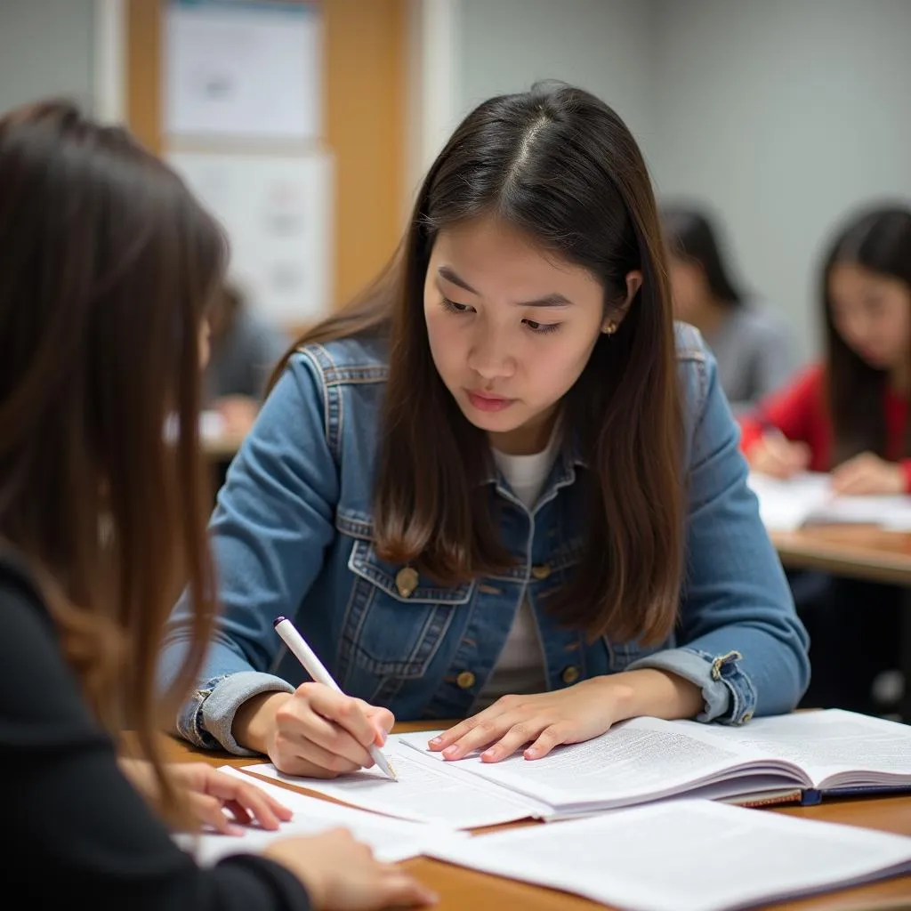 Bài thi thử IELTS