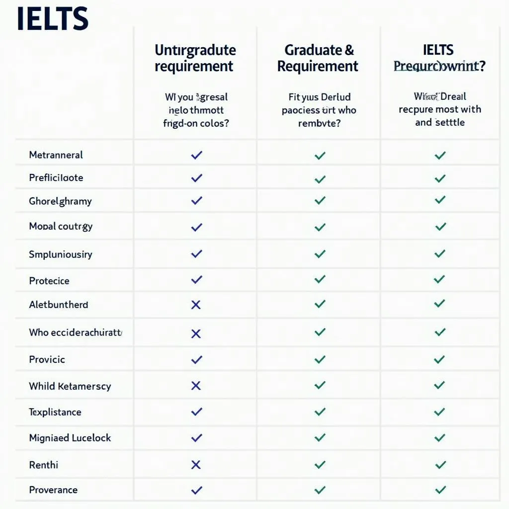 Yêu cầu IELTS theo từng chương trình học tại Đại học Miami