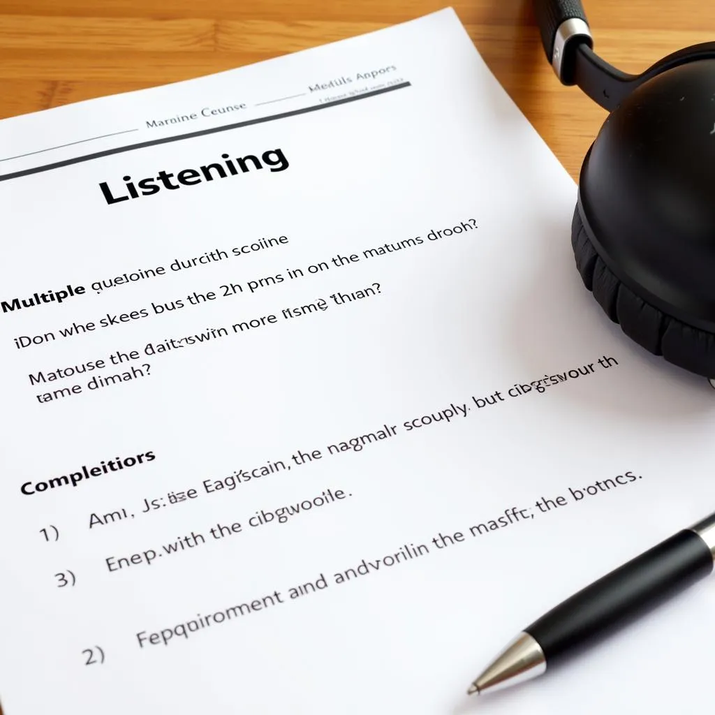 Bài Thi Listening IELTS Thật: Chìa Khóa Chinh Phục Điểm Cao