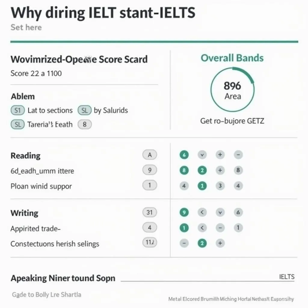 Bảng điểm IELTS