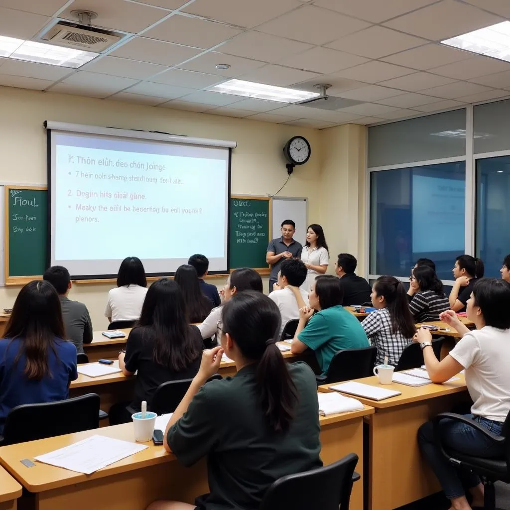 Các lớp luyện thi IELTS tại Hà Nội