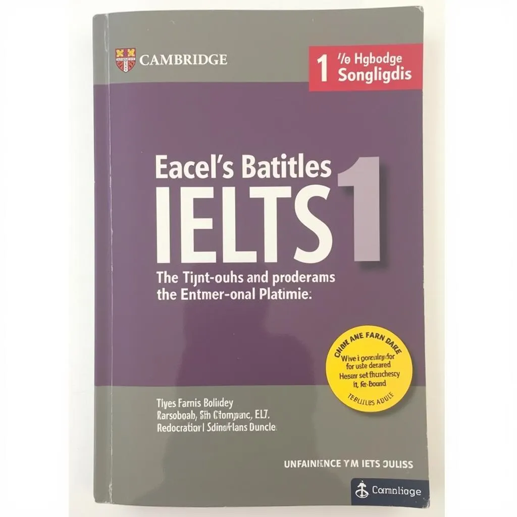 Cambridge IELTS 1: Cẩm Nang Luyện Thi IELTS Kinh Điển