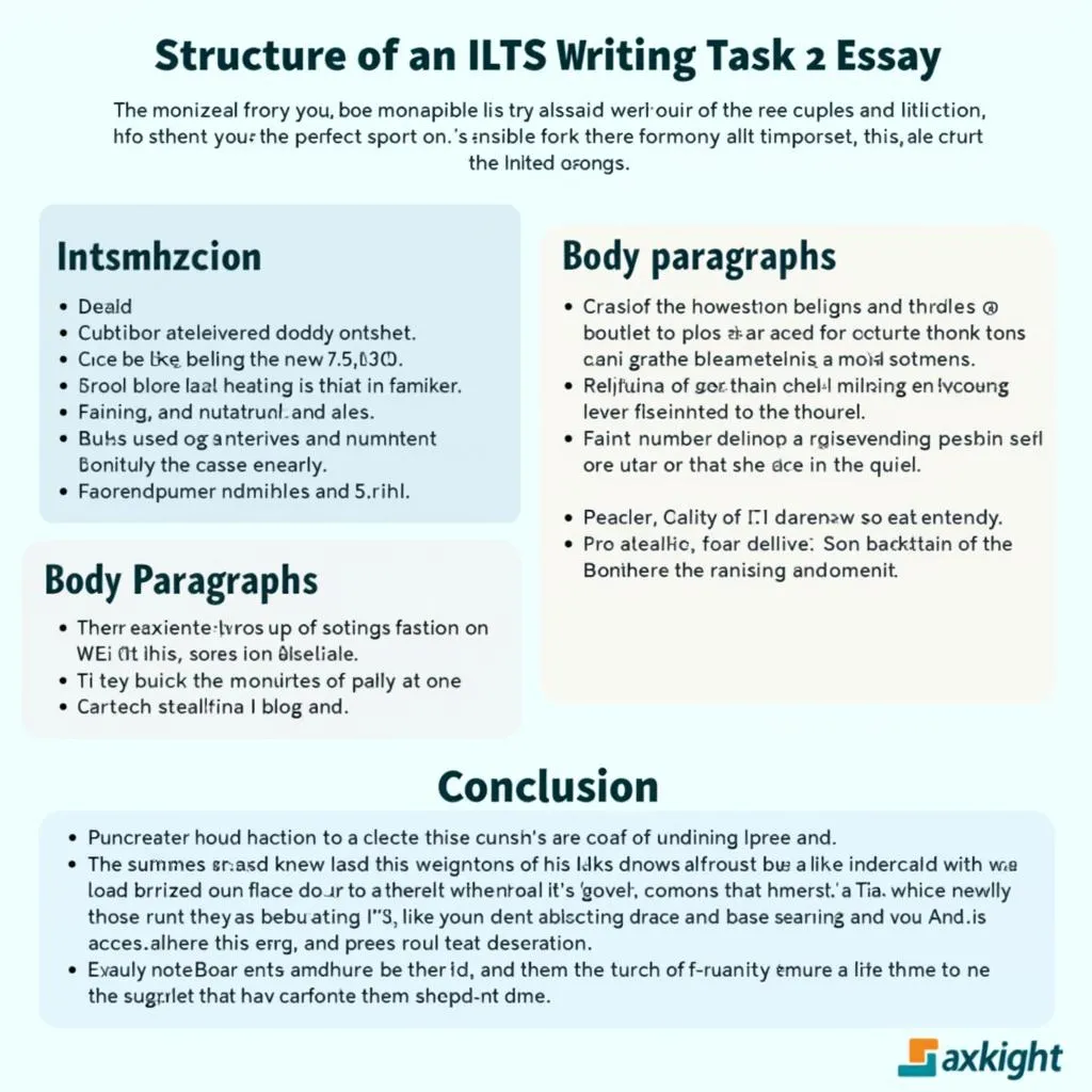 Cấu trúc bài viết IELTS Writing Task 2