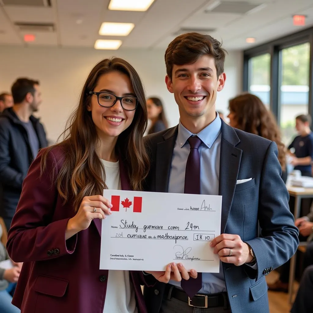 Hình ảnh học bổng du học Canada