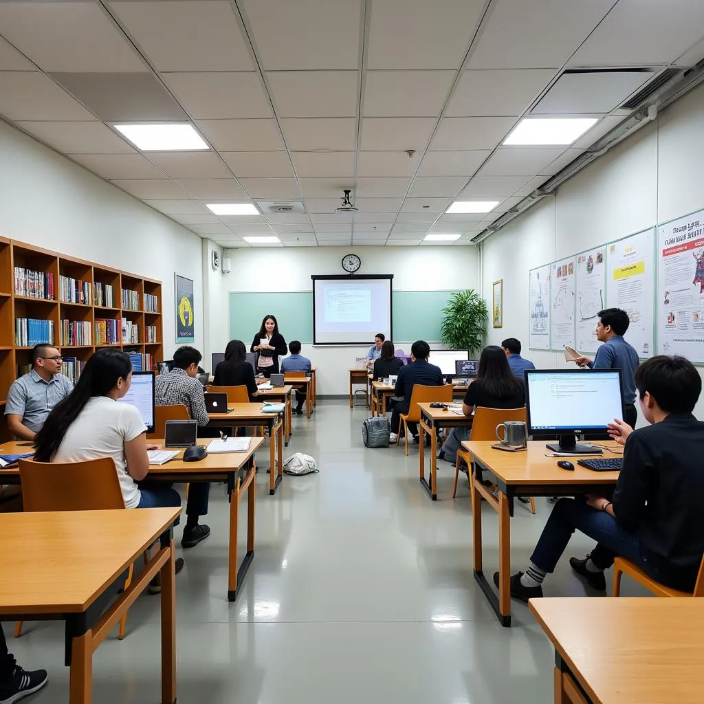 Học IELTS tại trung tâm ở Cầu Giấy