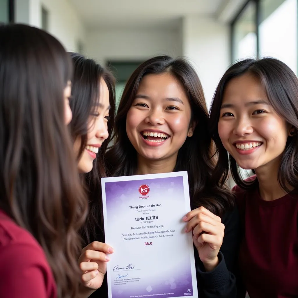 Học viên IELTS Speaking 8.0