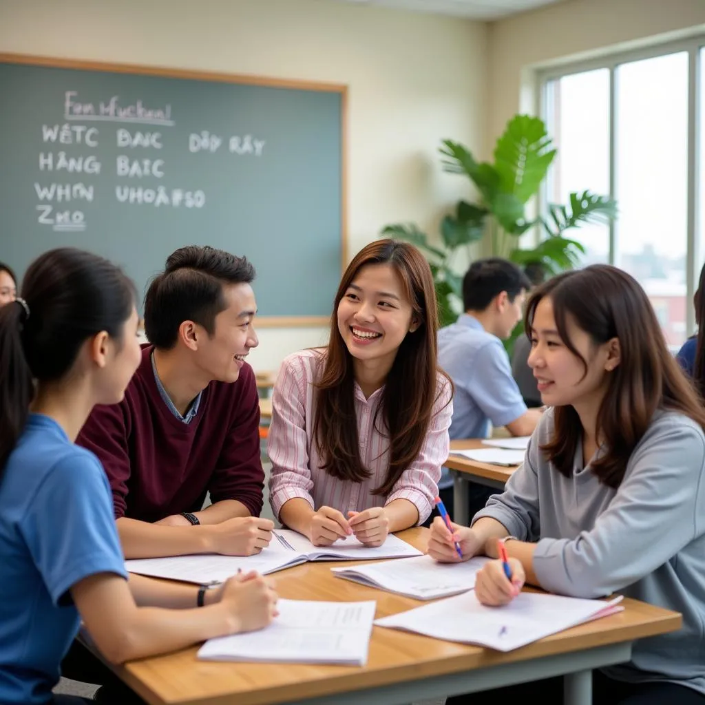 Học viên luyện thi IELTS Hà Nội