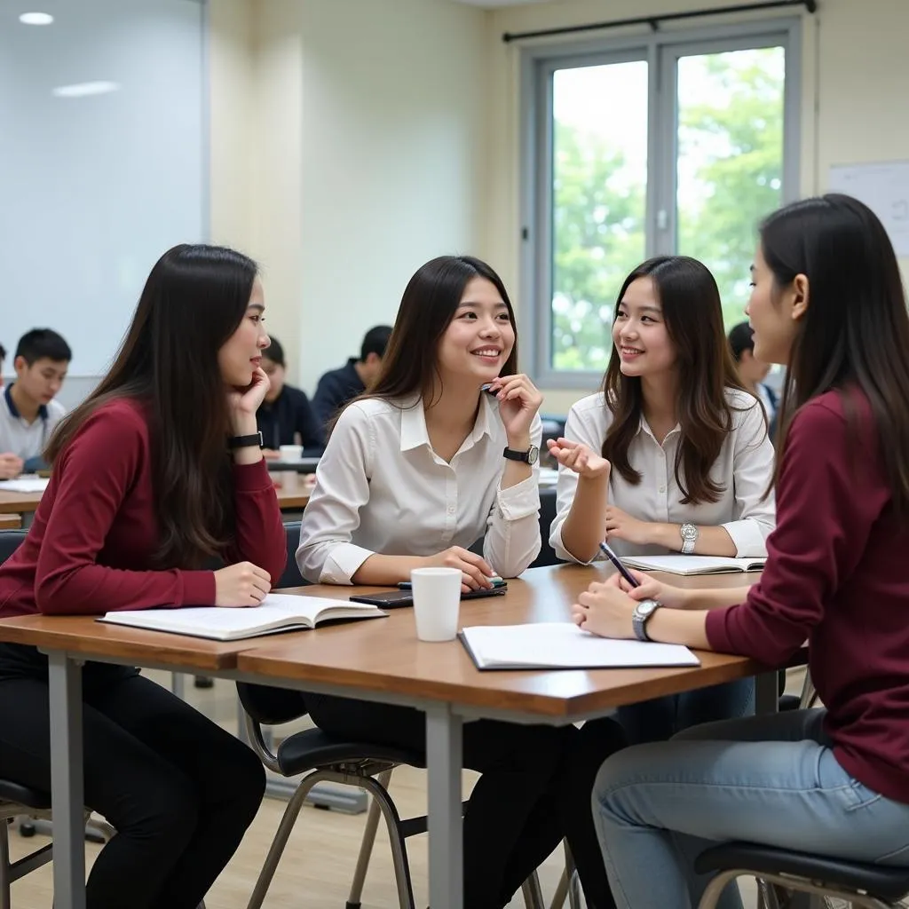 Học viên luyện thi IELTS tại Hà Nội