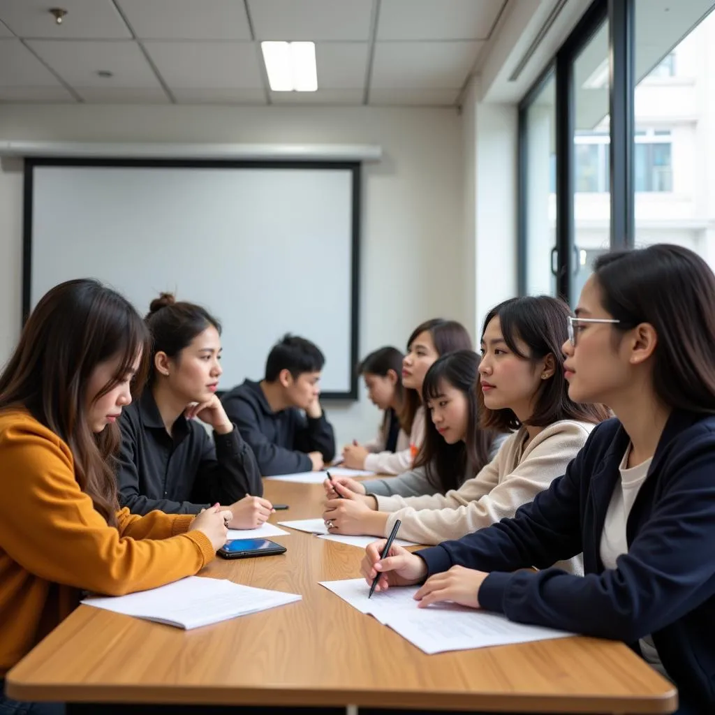 Học viên luyện thi IELTS Hà Nội