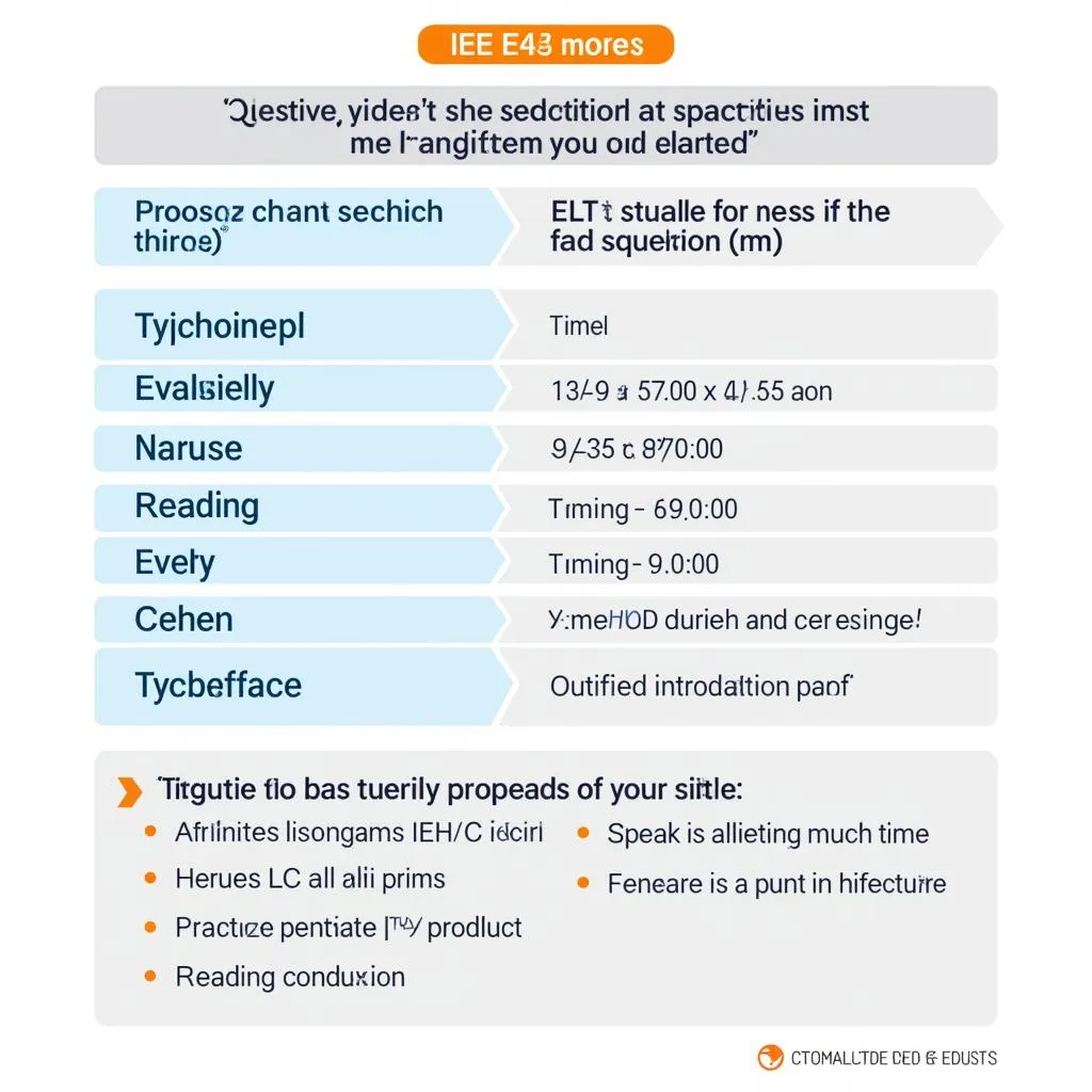 Cấu trúc bài thi IELTS