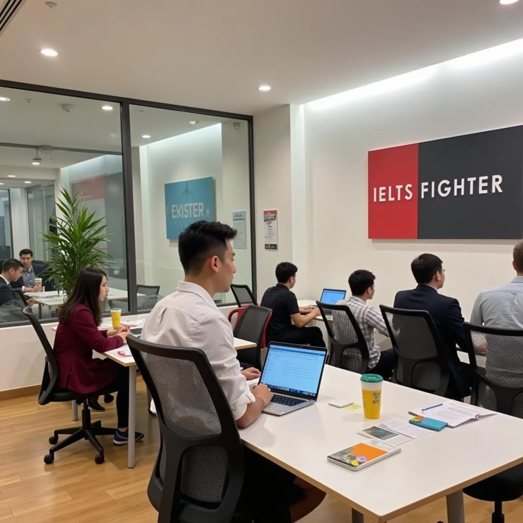 Cơ sở vật chất hiện đại tại IELTS Fighter