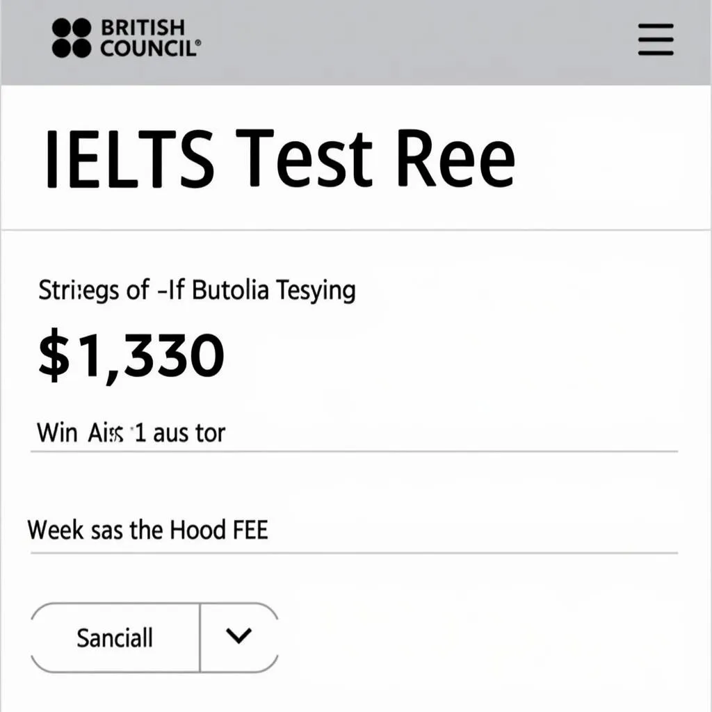 Lệ phí thi IELTS BC hiện nay