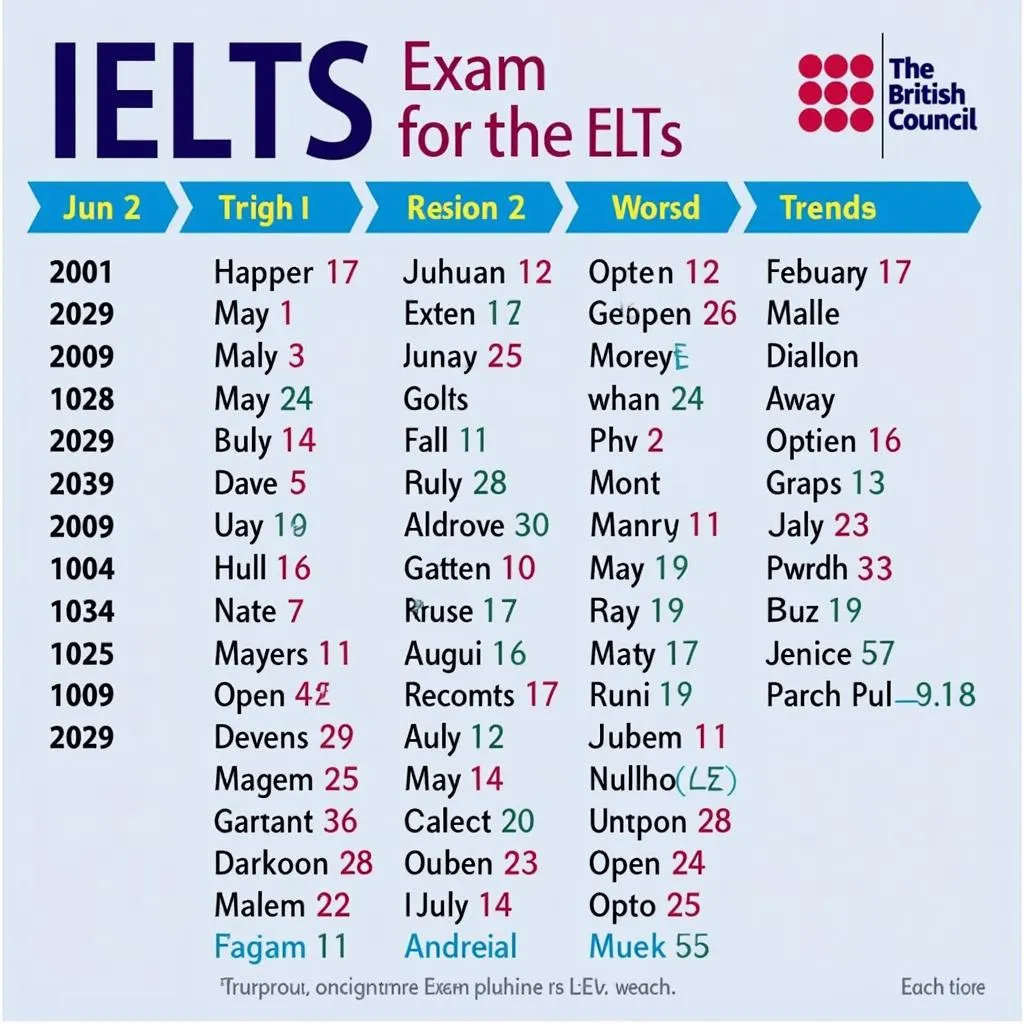 Lịch Thi IELTS 2019 Của British Council: Tìm Hiểu Tất Tần Tật