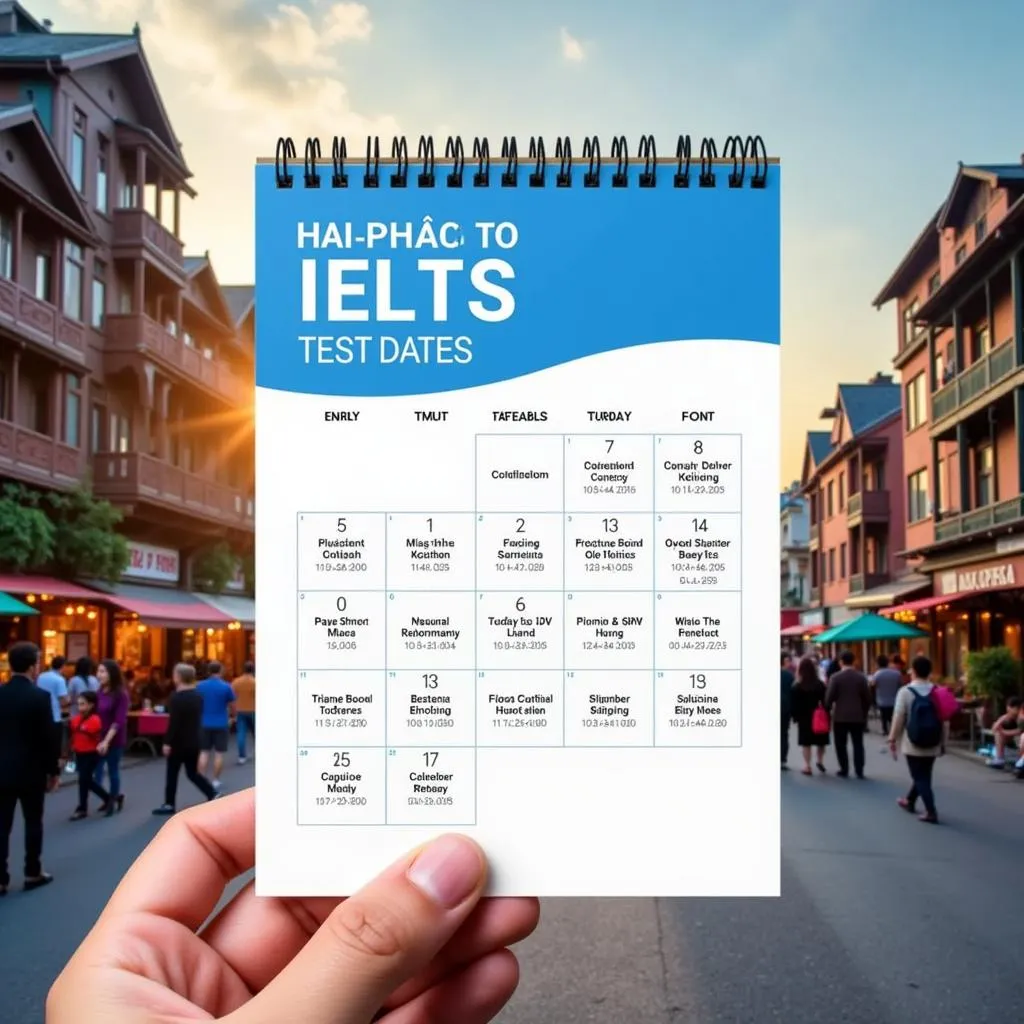 Lịch thi IELTS Hải Phòng