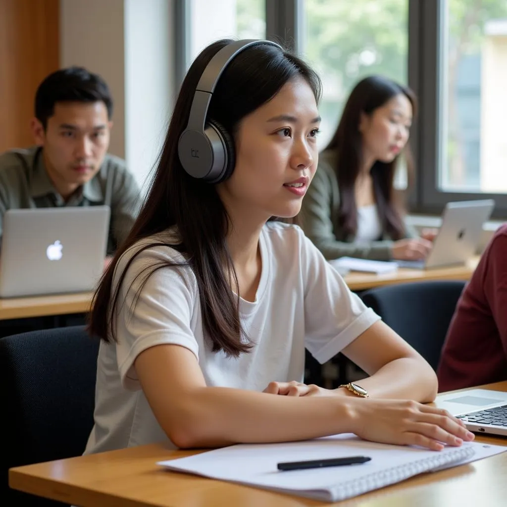 Luyện thi IELTS Listening tại Hà Nội