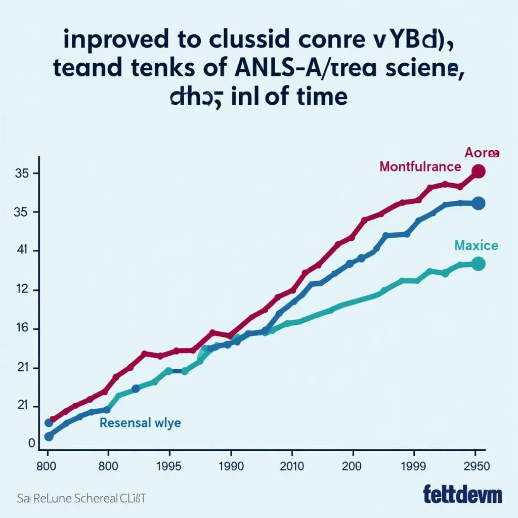 Luyện thi IELTS Task 1 Line Graph