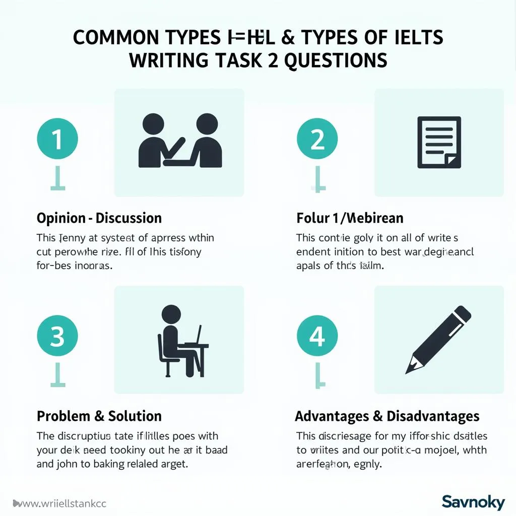 Phân tích các dạng đề thi IELTS Writing Task 2