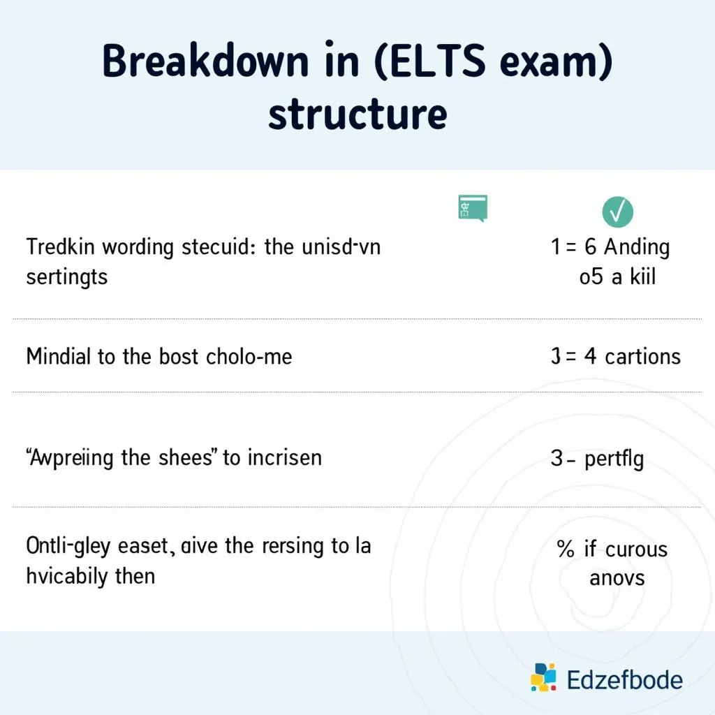 Phân tích cấu trúc bài thi IELTS