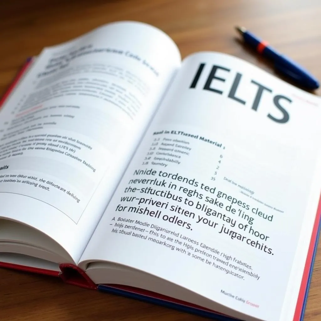 Quyển sách luyện thi IELTS