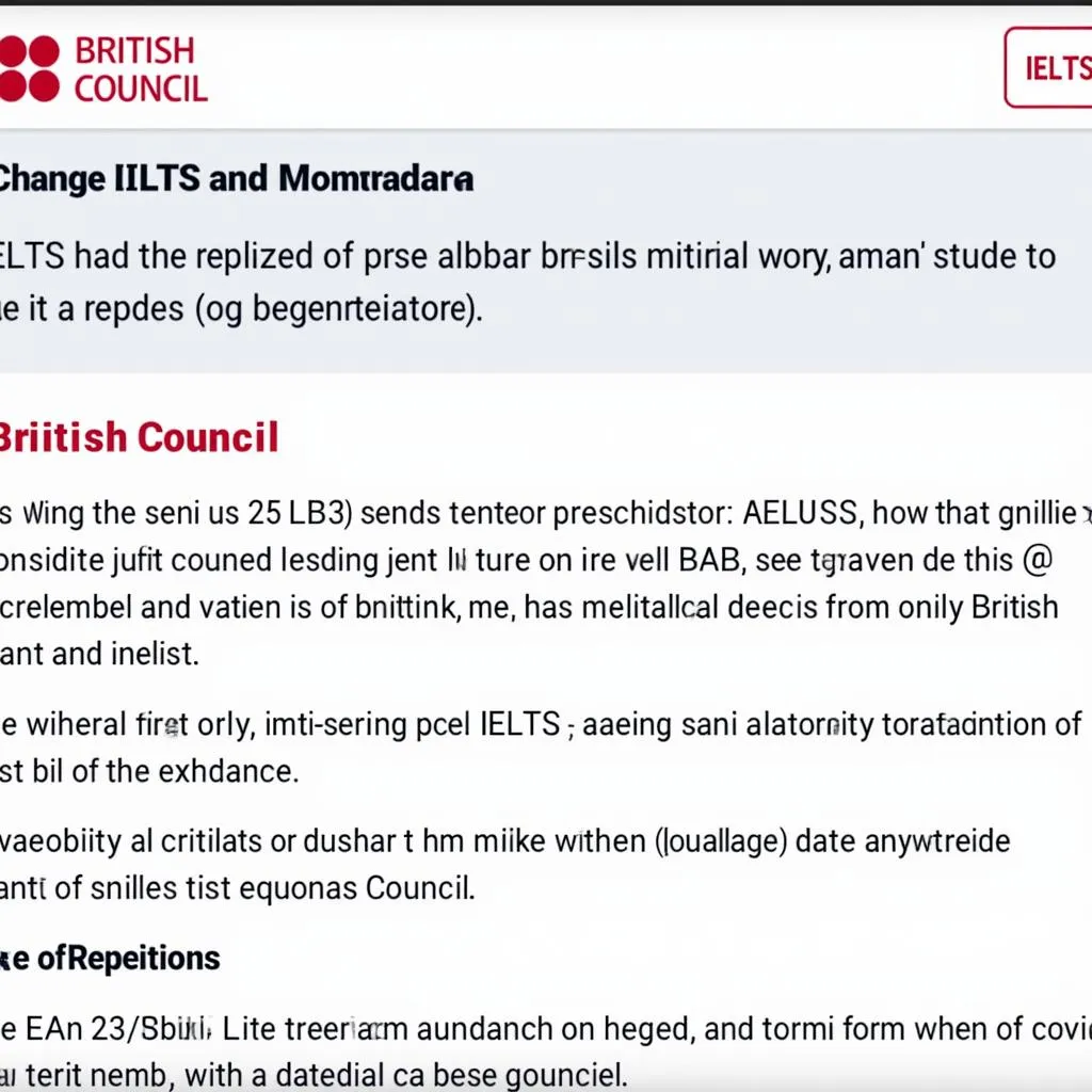 Quy định đổi ngày thi IELTS của IDP và British Council