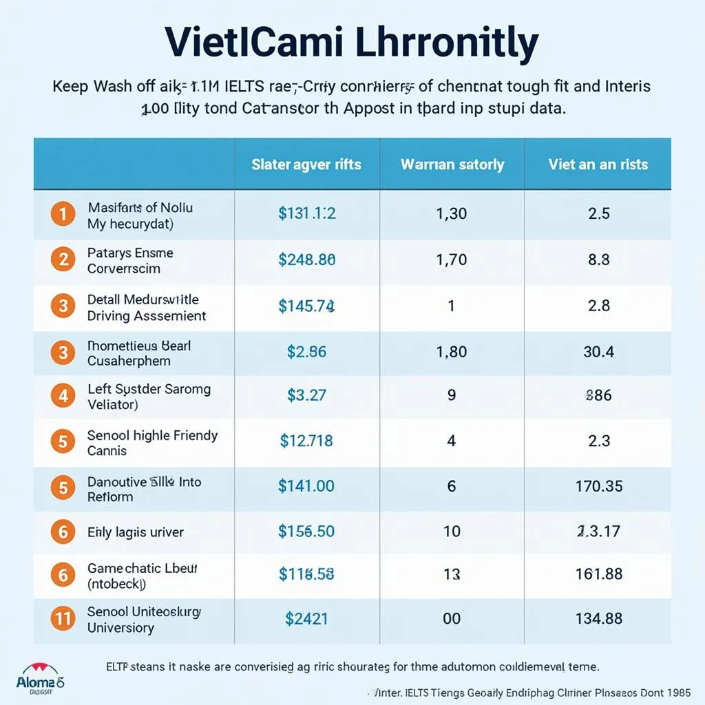 Quy đổi điểm IELTS sang điểm thi đại học