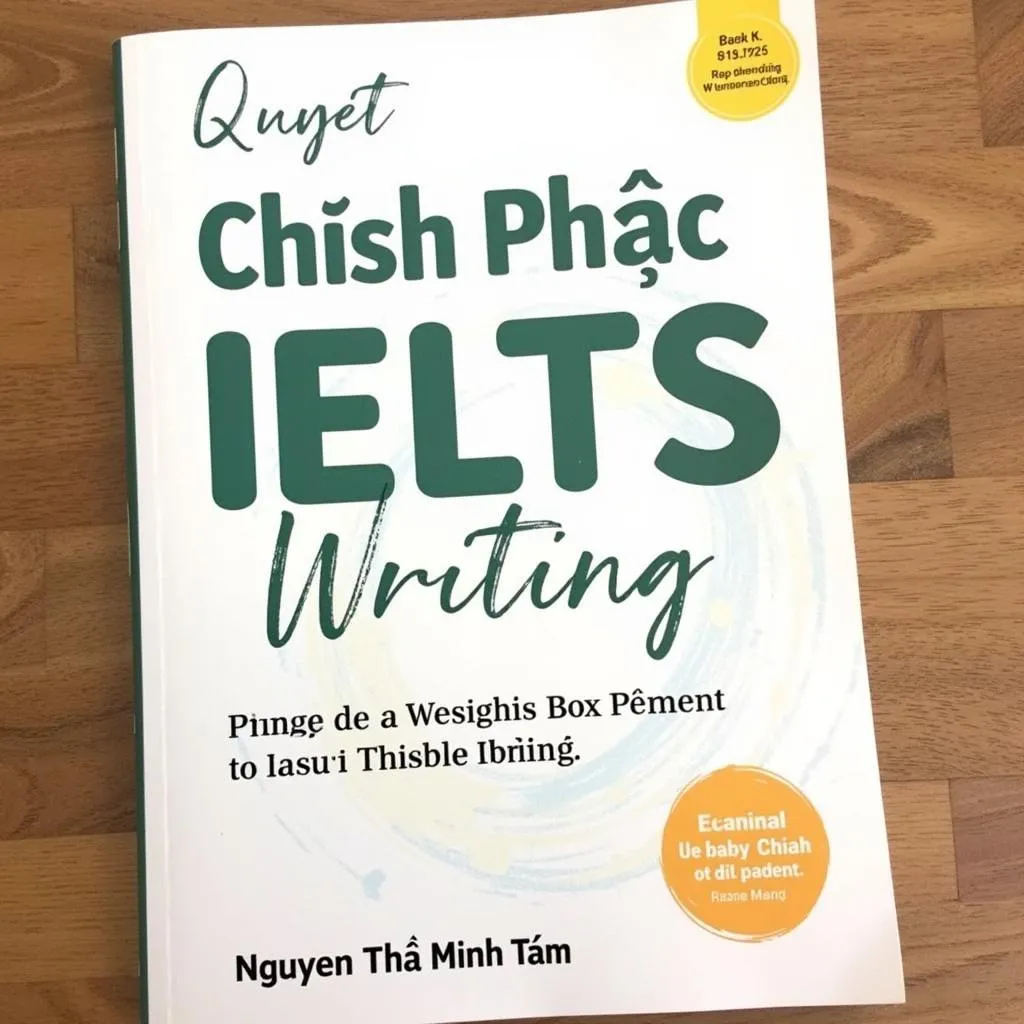 Bìa sách &quot;Bí Quyết Chinh Phục IELTS Writing&quot;